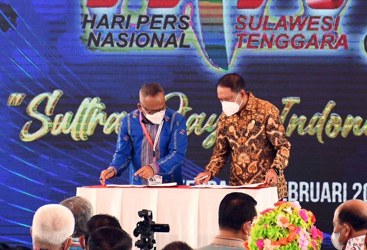 Menpora Amali Berani Hadir Saat Hari Pers Nasional di Kendari