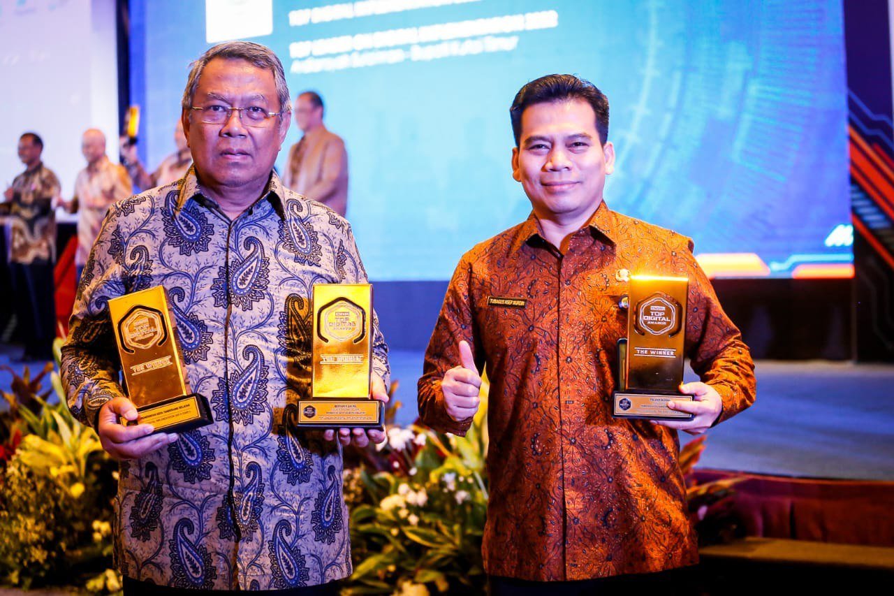 Bangga, Tangsel Raih Tiga Penghargaan di Ajang Top Digital Awards 2022