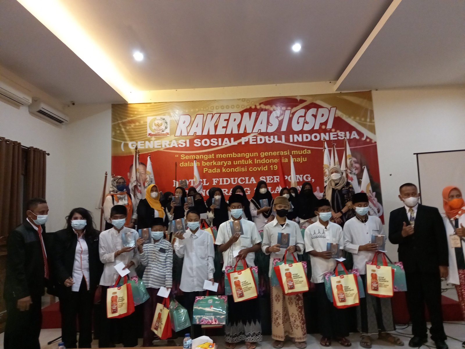 Gelar Rakernas 1 di Tangsel,GSPI Dorong Gerakan Kepedulian Sosial