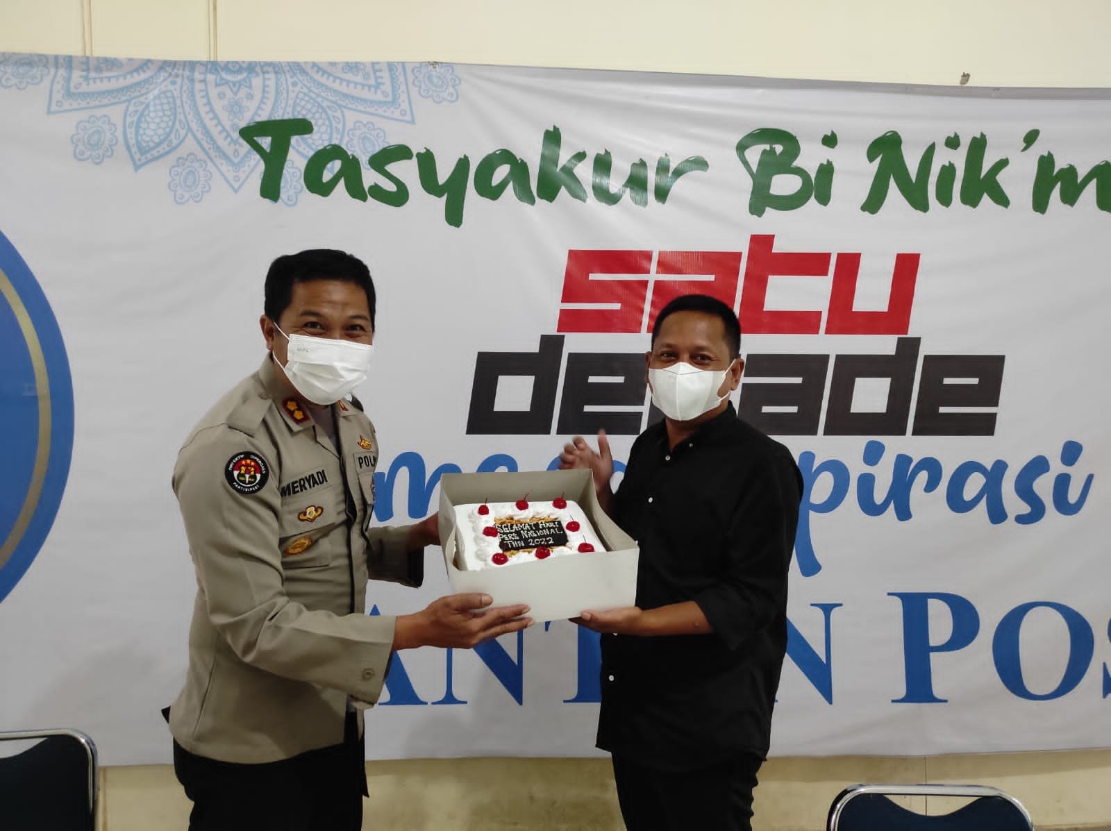 Rayakan Hari Pers Nasional Ke-76, Bidhumas Polda Banten Kunjungi Media